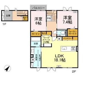 間取図 グランソラナ軽井沢