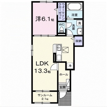 間取図 ホップＶ　Ａ