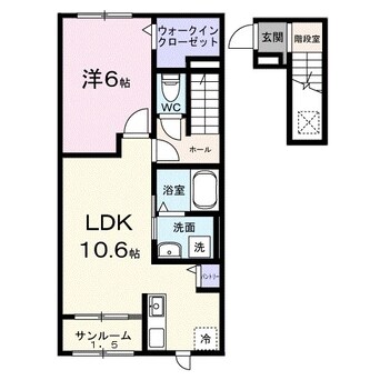 間取図 リーベ佐久currentI