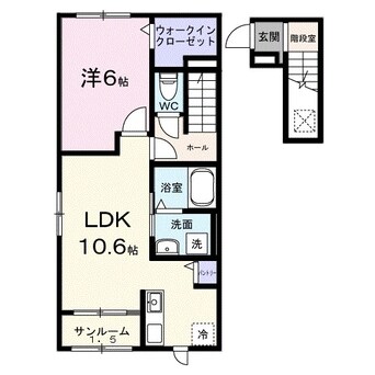 間取図 リーベ佐久currentI