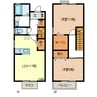 Casa Bonito B 2LDKの間取り