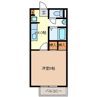 間取図 メゾンソレイユ