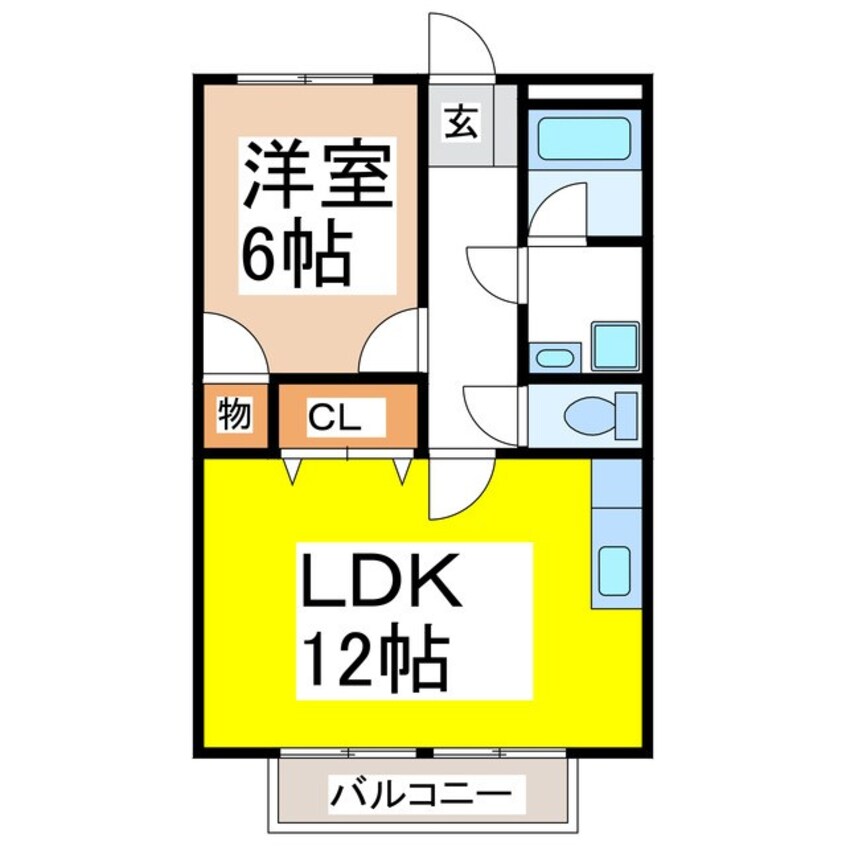 間取図 サープラスすずらん