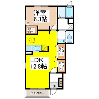 間取図 ベル・エポック