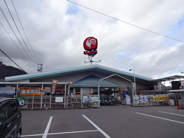 ｺﾒﾘﾊｰﾄﾞｱﾝﾄﾞｸﾞﾘｰﾝ上山田店(電気量販店/ホームセンター)まで741m 千曲アパート