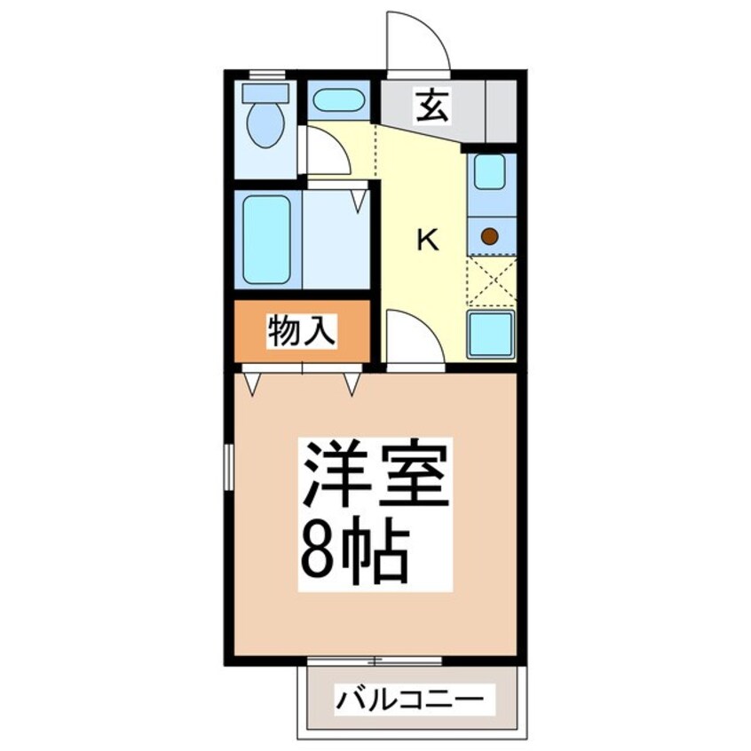 間取図 ベルスビック新井