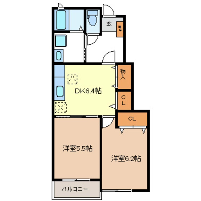 間取図 ル・シエルI