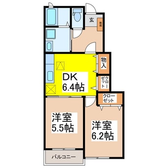 間取図 ル・シエルI