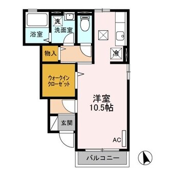 間取図 ローズコート・カノン