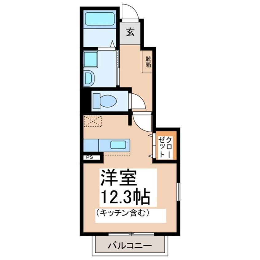 間取図 S.R-E･3 Ａ棟