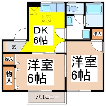 間取図 エスパース21Ｂ