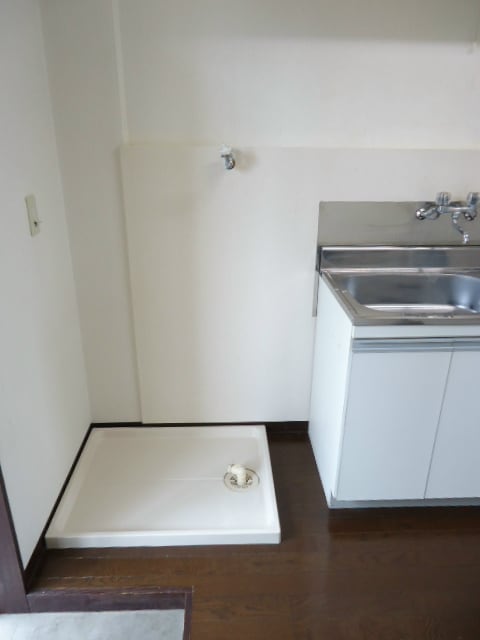 洗濯機置き場ももちろんあります！ コーポ御幣川