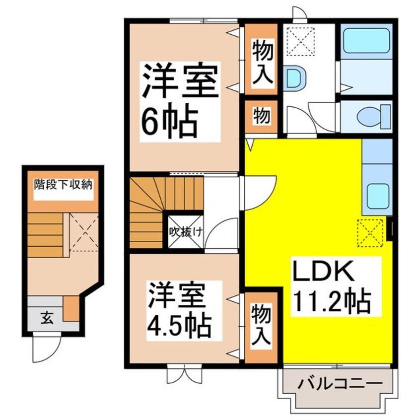 間取図 ソレアード
