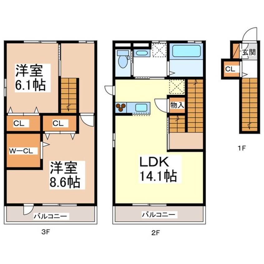 間取図 アルコ