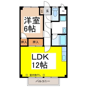 間取図 サン・ファーム