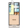 Aurora Shimada 1Kの間取り