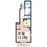 サンタクルスＡ 1Rの間取り