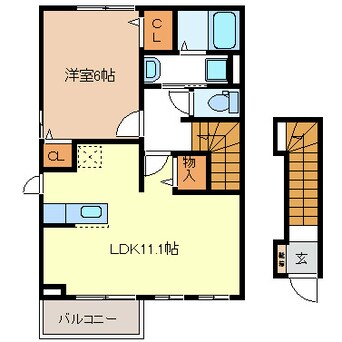 間取図 サンフラワーＡ