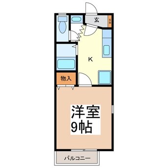 間取図 ファミール広田Ａ棟