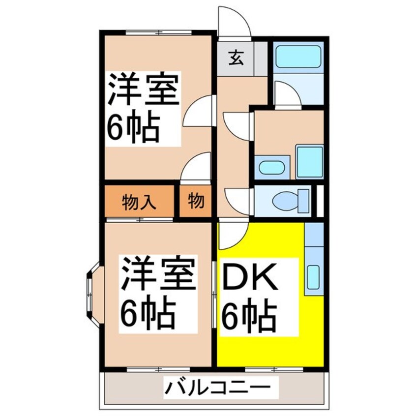 間取図 Limpiaメゾン・ド・リラ