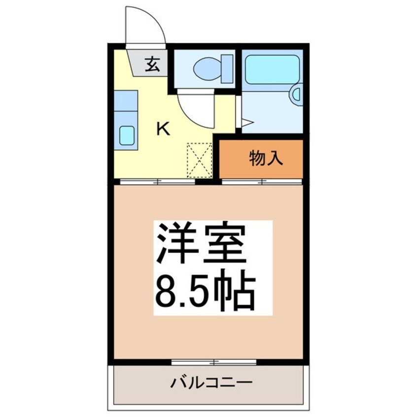 間取図 フレグランスマルコIII