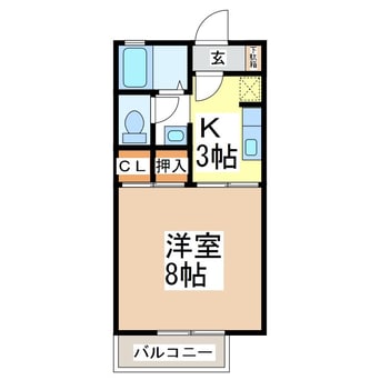 間取図 パラーシオ近藤Ａ