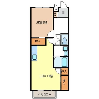 間取図 グランデール多田