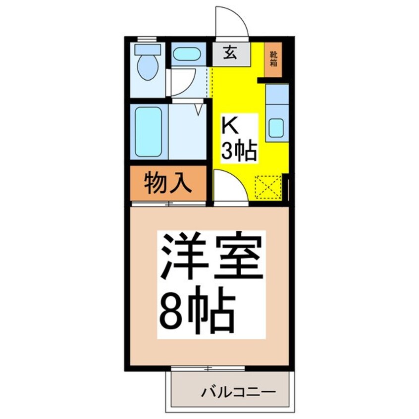 間取図 フォーダイヤモンズタウンＥ