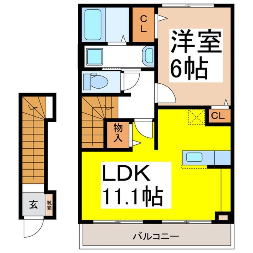 間取図 ミナミII