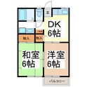 グリーン東中条の間取図