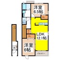 グラン・フルールの間取図