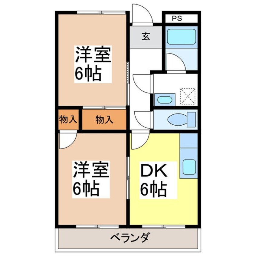 間取図 Grand chariot21