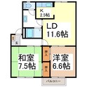 フレグランスレオの間取図