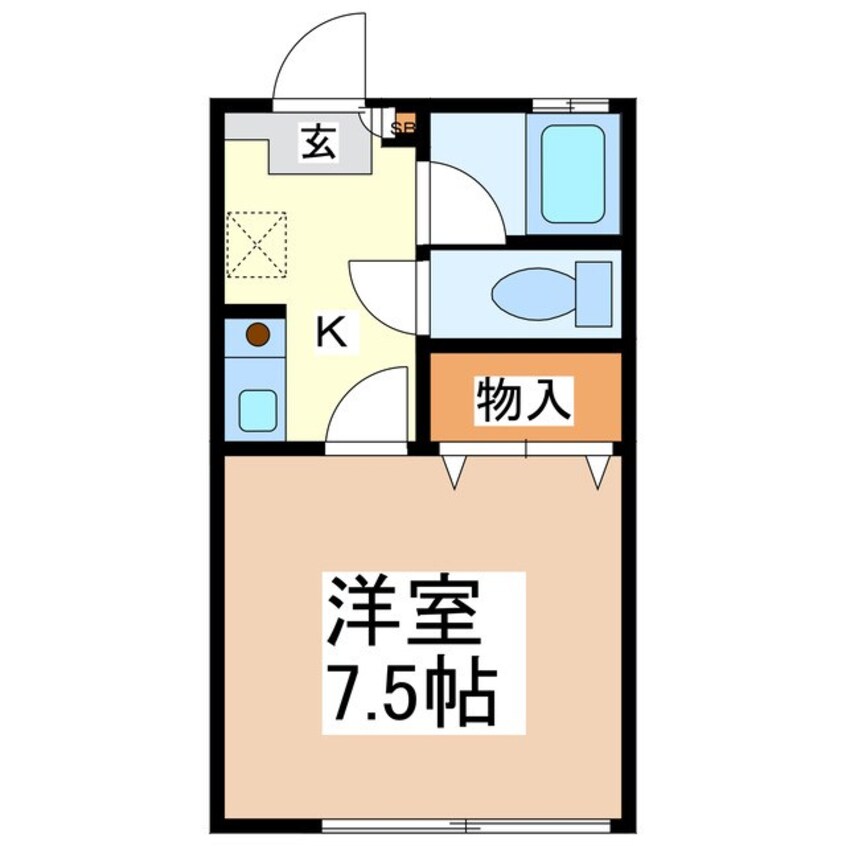 間取図 パインブリッジ