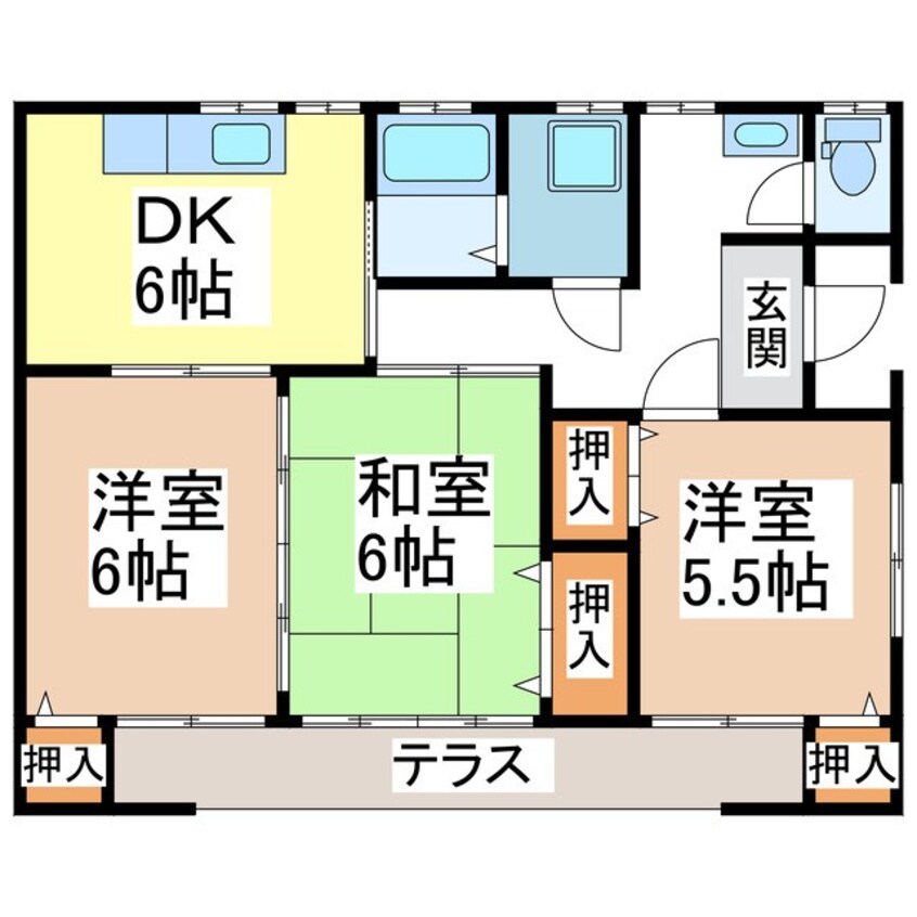 間取図 ヒロTOYOSAKA