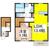 ルミエール 1LDKの間取り