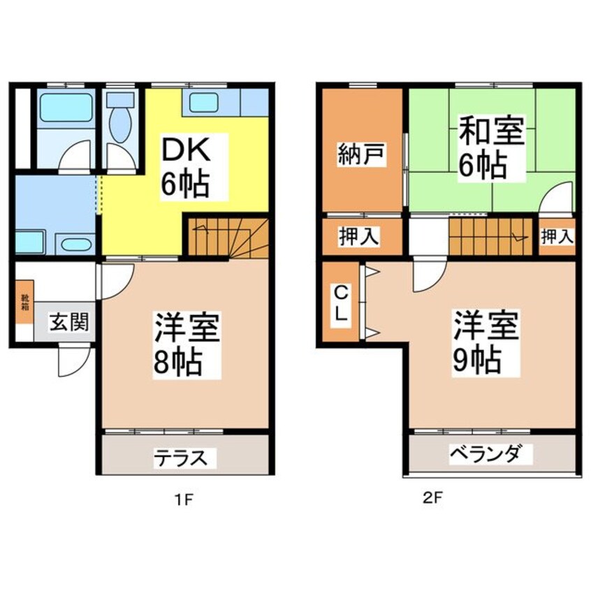 間取図 サンシャインオカムラ