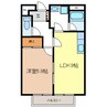 サープラスコヤマ 1LDKの間取り