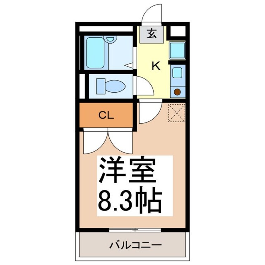 間取図 白樺