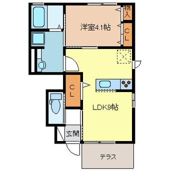 間取図 アマビリテA