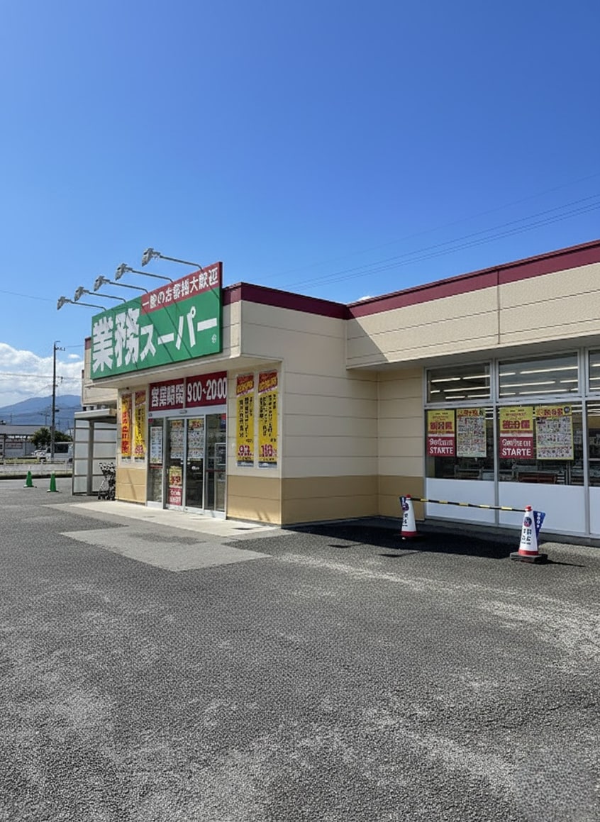 業務スーパー 稲里店(スーパー)まで870m アメージングタウンＡ