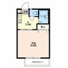 ディアスＭ 1Kの間取り