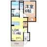 アリエッタ 1LDKの間取り