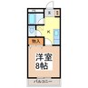 ウッドビレッジ 1Kの間取り