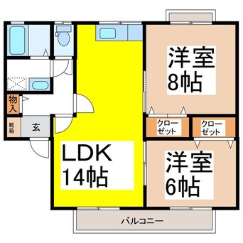 間取図 パストラル大塚Ｃ棟
