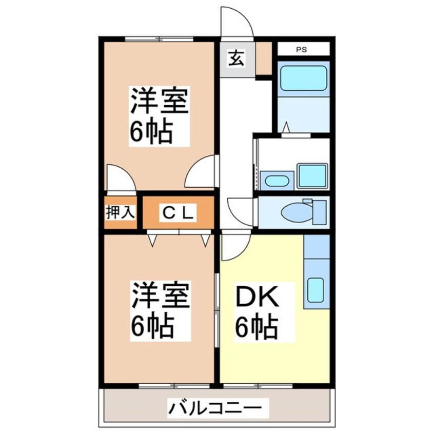 間取図 サープラスクオーレ