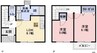 ロータス塚田 2DKの間取り