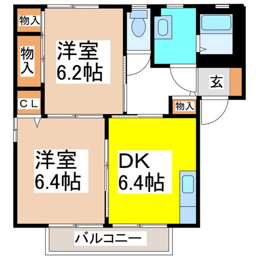 間取図 ディアスポムC
