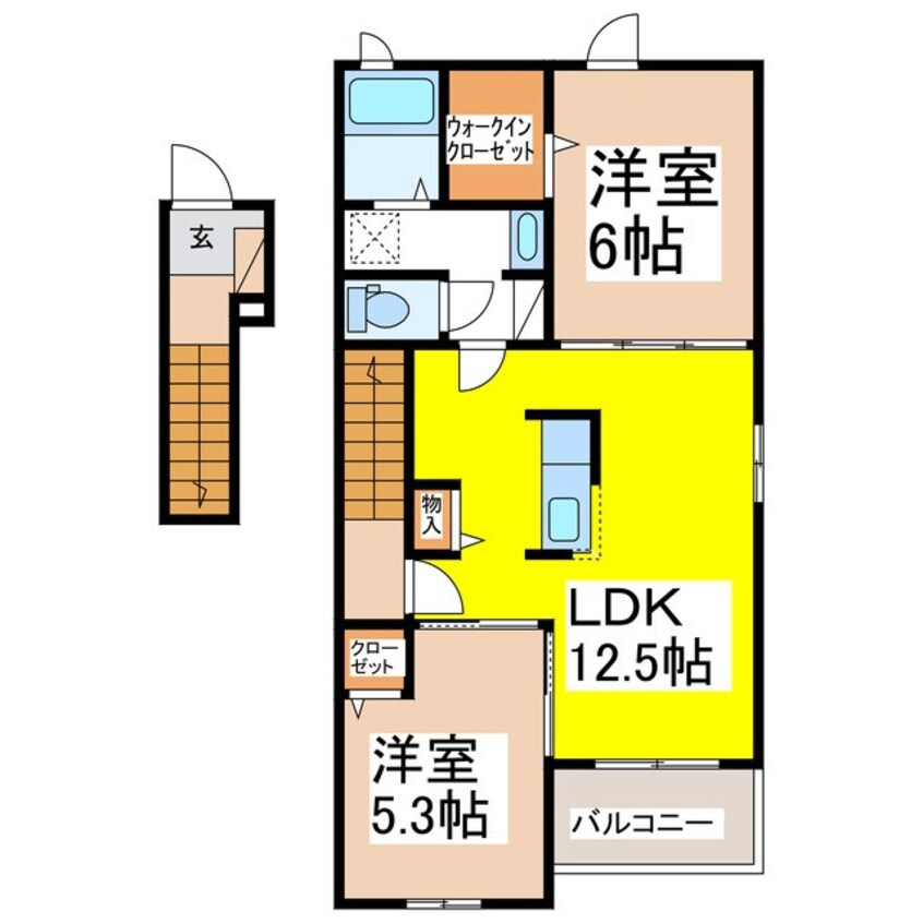 間取図 ソラーナ
