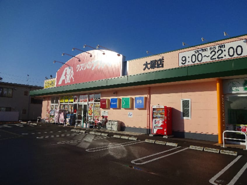 ｸｽﾘのｱｵｷ 大塚店(ドラッグストア)まで1635m アップル原田